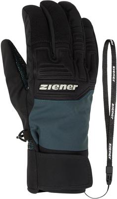 Rückansicht von Ziener GARIM Skihandschuhe Herren dark jungle