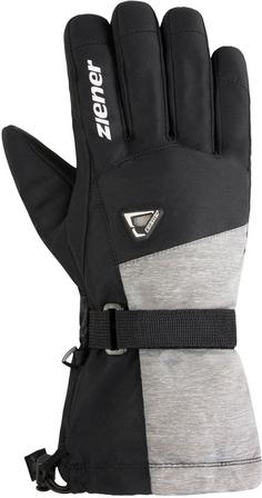 Rückansicht von Ziener GENTIANO Skihandschuhe Herren black.white