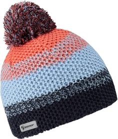 Rückansicht von Ziener ISHI Bommelmütze Kinder arctic sky