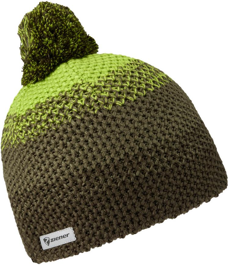 Ziener Ziener ISHI Bommelm&uuml;tze Kinder - forest fern - 0 | SportScheck