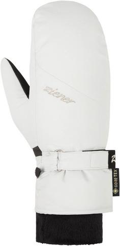 Rückansicht von Ziener GORE-TEX KLAIRO Skihandschuhe Damen white fog