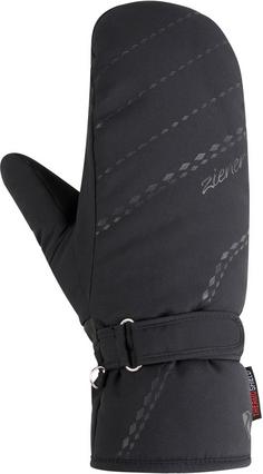 Rückansicht von Ziener KEVI Skihandschuhe Damen black