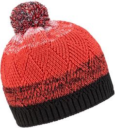 Rückansicht von Ziener IXIA Skimütze Damen red