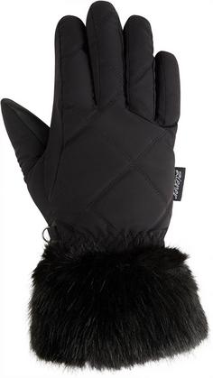 Rückansicht von Ziener KWINZ Skihandschuhe Damen black
