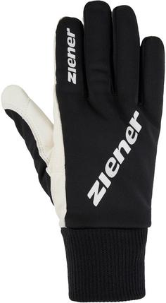 Rückansicht von Ziener UTINA Langlaufhandschuhe black.white