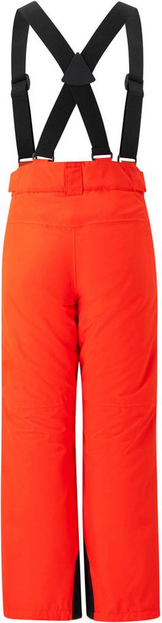 Rückansicht von Ziener AXI Skihose Kinder orangered