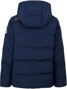 Rückansicht von Ziener AMANI Skijacke Kinder dark navy