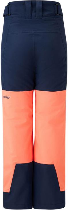 Rückansicht von Ziener ARNURO Skihose Kinder vibrant peach tex