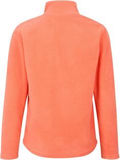 Rückansicht von Ziener JONKI Fleeceshirt Kinder vibrant peach