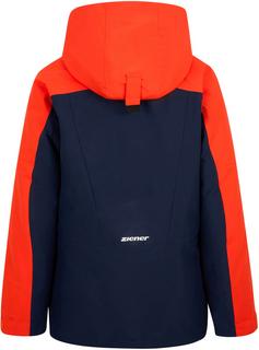 Rückansicht von Ziener ARNU Skijacke Kinder dark navy