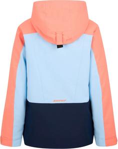 Rückansicht von Ziener ARNU Skijacke Kinder arctic sky stru