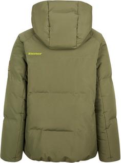 Rückansicht von Ziener AWAR Skijacke Kinder moss green