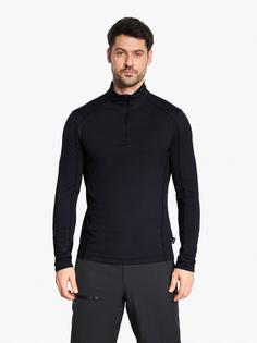 Rückansicht von Ziener JELANO-Z Langarmshirt Herren black