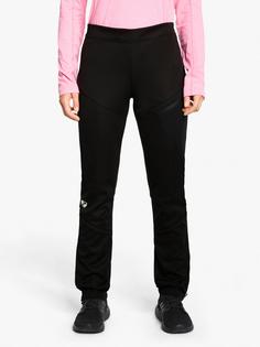 Rückansicht von Ziener NABELLE Langlaufhose Damen black