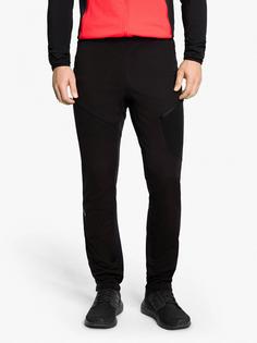 Rückansicht von Ziener NEBIL Langlaufhose Herren black