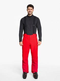 Rückansicht von Ziener TAZLIN-Z Skihose Herren red