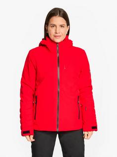 Rückansicht von Ziener TOBINA-Z Skijacke Damen red