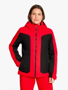 Rückansicht von Ziener TARLA-Z Skijacke Damen red