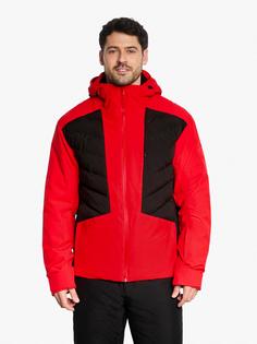 Rückansicht von Ziener TURON-Z Skijacke Herren red