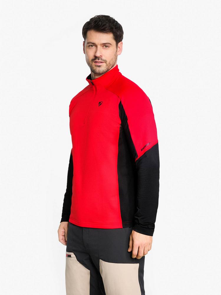 Ziener Ziener JIROTO-Z Langarmshirt Herren - red - 1 | SportScheck