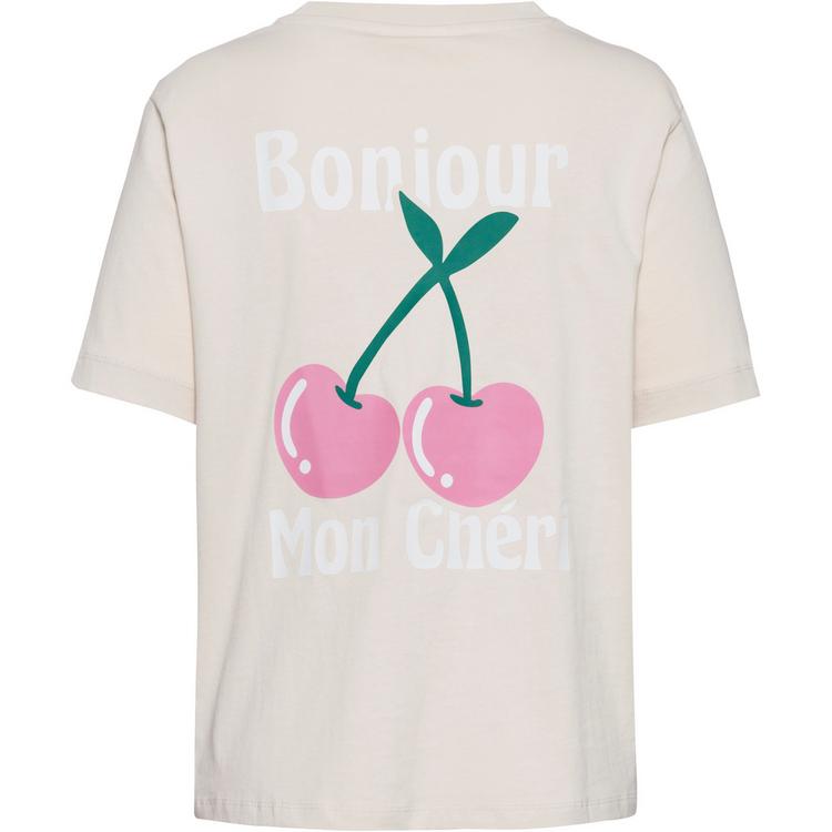 Kleinigkeit Kleinigkeit Bonjour T-Shirt Damen - beige - 0 | SportScheck