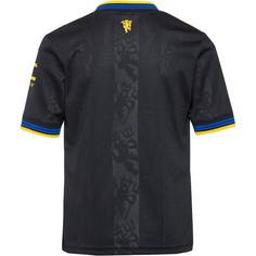 Rückansicht von adidas MANCHESTER UNITED 25-26 3RD Fußballtrikot Kinder black