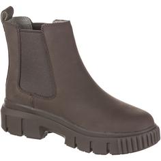 Rückansicht von TIMBERLAND Greyfield Chelsea Boots Damen mid brown nubuck