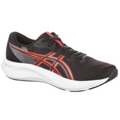Rückansicht von ASICS Patriot 14 Laufschuhe Herren black-flash red