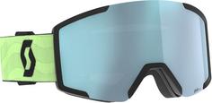SCOTT Shield Skibrille glow green