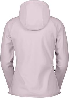 Rückansicht von SCOTT Defined Warm Kapuzenshirt Damen bliss pink