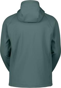 Rückansicht von SCOTT Defined Warm Kapuzenshirt Herren frozen blue