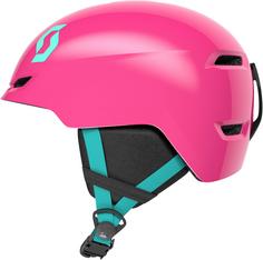 Rückansicht von SCOTT Keeper 2 Skihelm Kinder mint green-neon pink