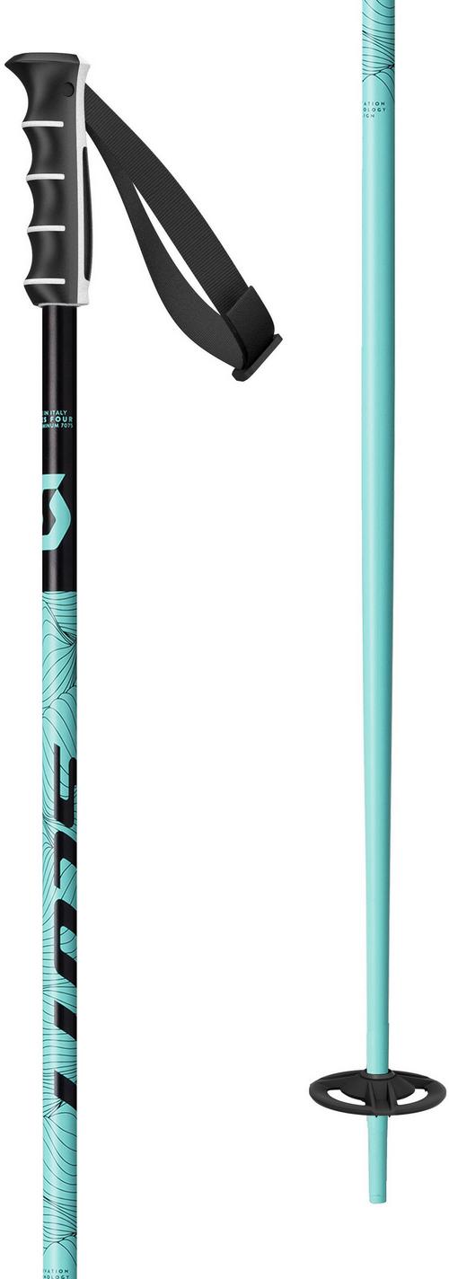 Rückansicht von SCOTT SEA Skistock mint green