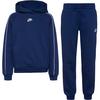 Nike NSW CLUB Trainingsanzug Kinder - midnight navy-white