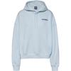 NEW BALANCE Hoodie Damen - frosted glass