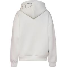Rückansicht von CMP Hoodie Damen ivory