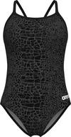 Arena SNAKESKIN Schwimmanzug Damen - black-team black