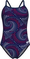 Arena FIREFLOW Schwimmanzug Damen - navy-team redwhiteblue