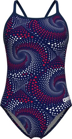 Arena FIREFLOW Schwimmanzug Damen navy-team redwhiteblue