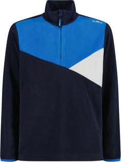 CMP Fleeceshirt Kinder black blue