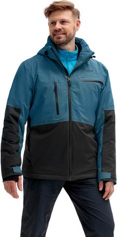 Rückansicht von Maier Sports Roccarasa M Skijacke Herren peruvian blue-black