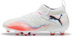 PUMA FUTURE 8 MATCH FG-AG Jr Fußballschuhe Kinder puma white-puma black-glowing red