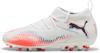 PUMA FUTURE 8 MATCH MG Jr Fu&szlig;ballschuhe Kinder - puma white-puma black-glowing red
