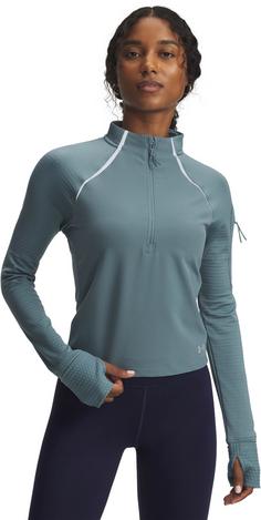 Rückansicht von Under Armour Velociti Pro Funktionsshirt Damen blue