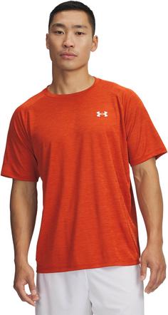 Rückansicht von Under Armour Tech Textured Funktionsshirt Herren orange