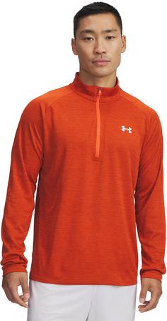 Rückansicht von Under Armour Tech Textured Funktionsshirt Herren orange