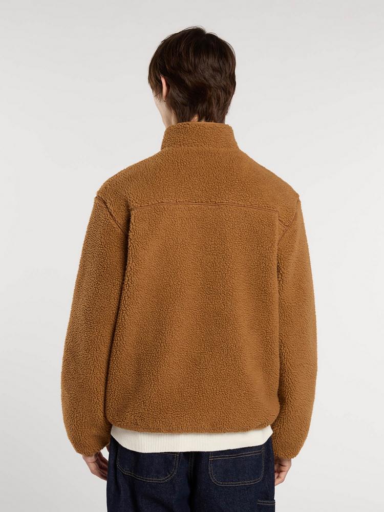 Dickies Dickies Mount Hope Fleecejacke Herren - brown duck - 1 | SportScheck