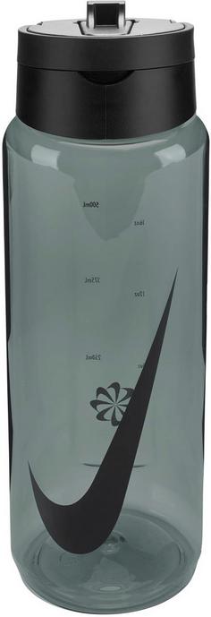 Nike TR Renew Recharge Straw Trinkflasche anthracite-black-black