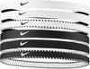 Nike Flex Classic 6 Pack Haarband - white-black-white
