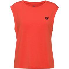 Arena Funktionstank Damen mandarin red